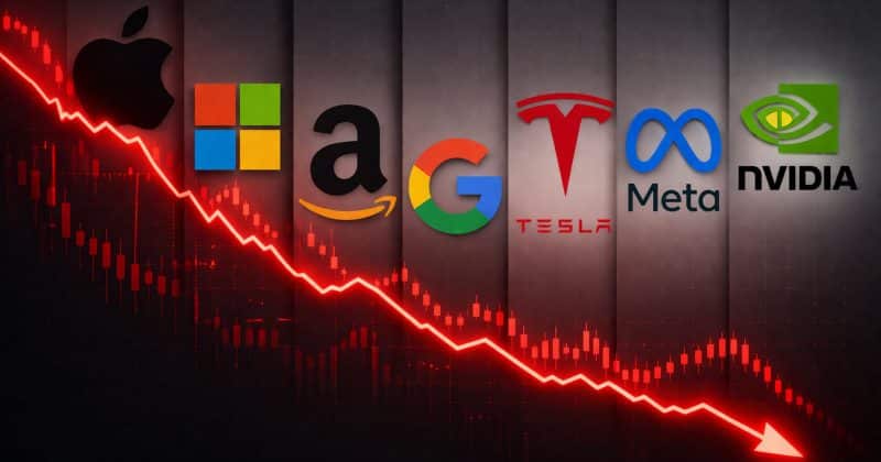 Tech stocks lead Friday selloff as crypto breaks lower and gold and silver spike