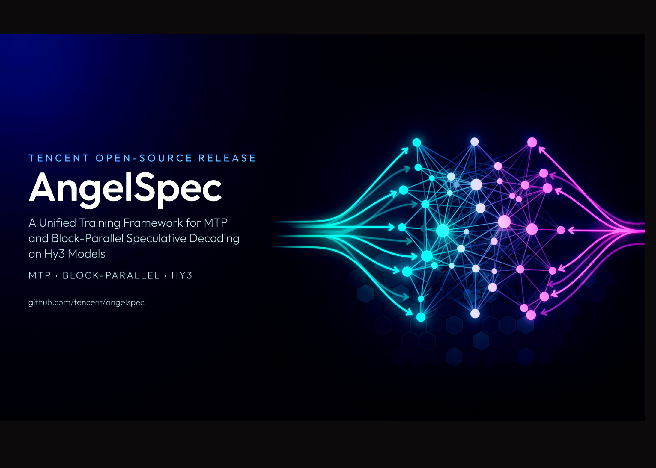 Tencent Open-Sources AngelSpec: A Unified Training Framework for MTP and Block-Parallel Speculative Decoding on Hy3 Models